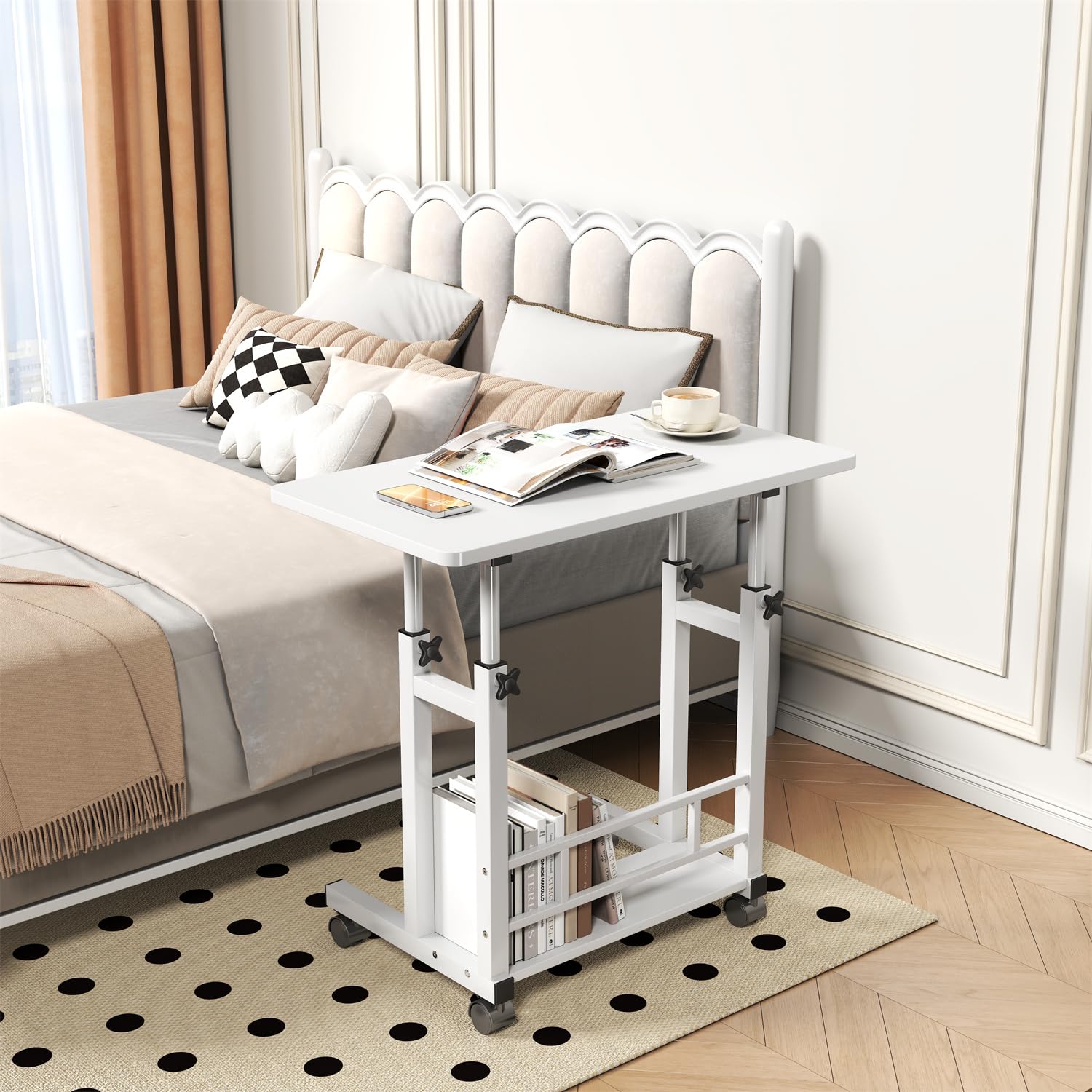 Mesa de 80x40 cm con amplia superficie